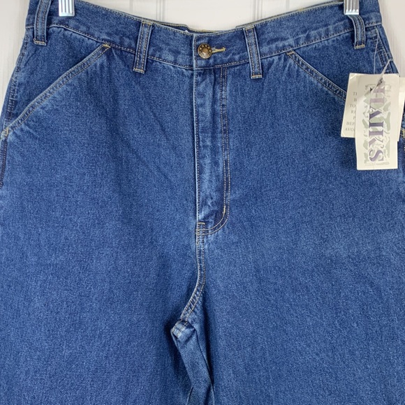 NWT Haik’s ladies dungaree jeans size 12, inseam 32”. - Picture 4 of 8